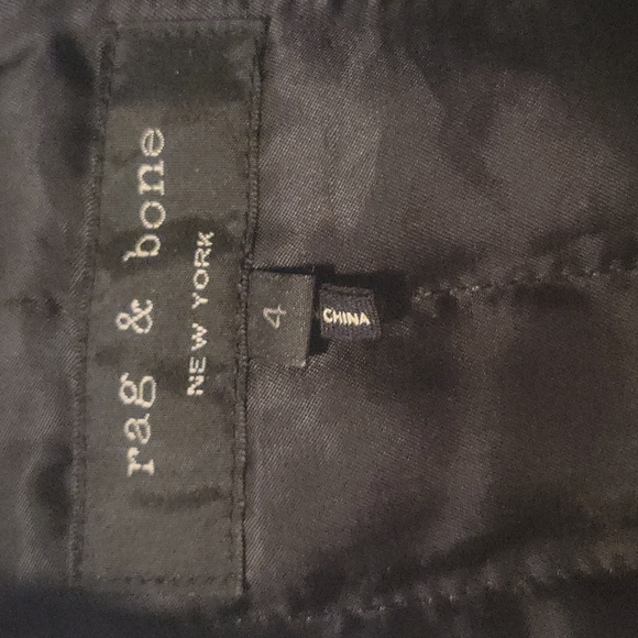 Rag and Bone Minerva Leather Jacket 4 - Picture 2 of 9